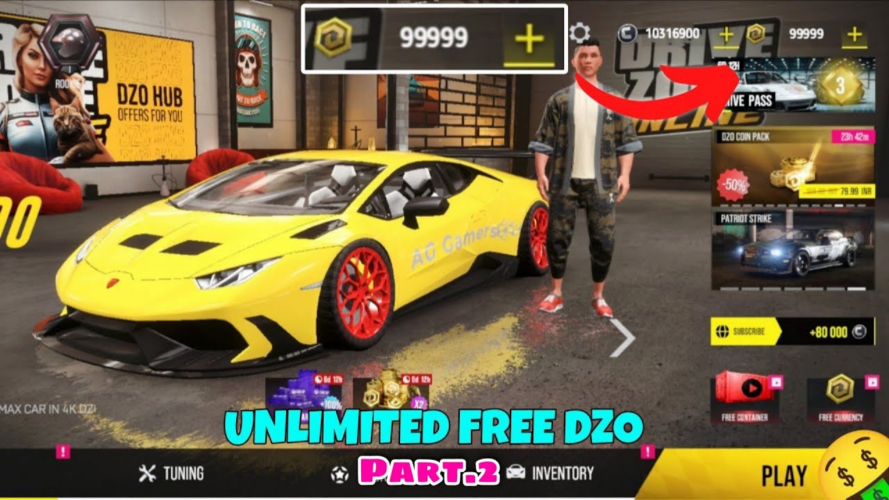 I Found the UNLIMITED DZO Money Glitch in Drive Zone Online Gameplay