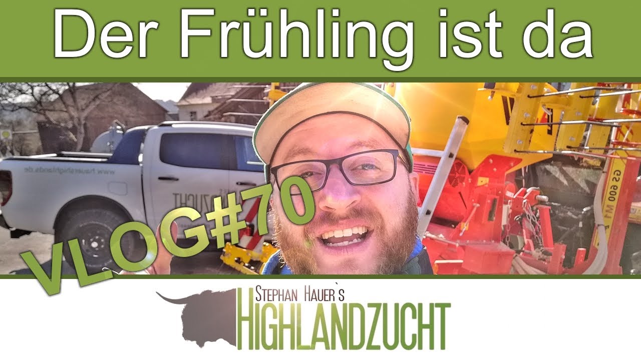 FarmVlog #70: Frühjahrspflege am Ranger / Strom muss fließen / der Striegel kommt zum Einsatz