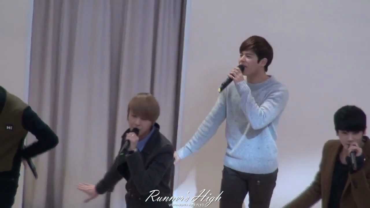 [Fancam] 130211 ZE:A FIVE - beautiful my girl (Dongjun ver.)
