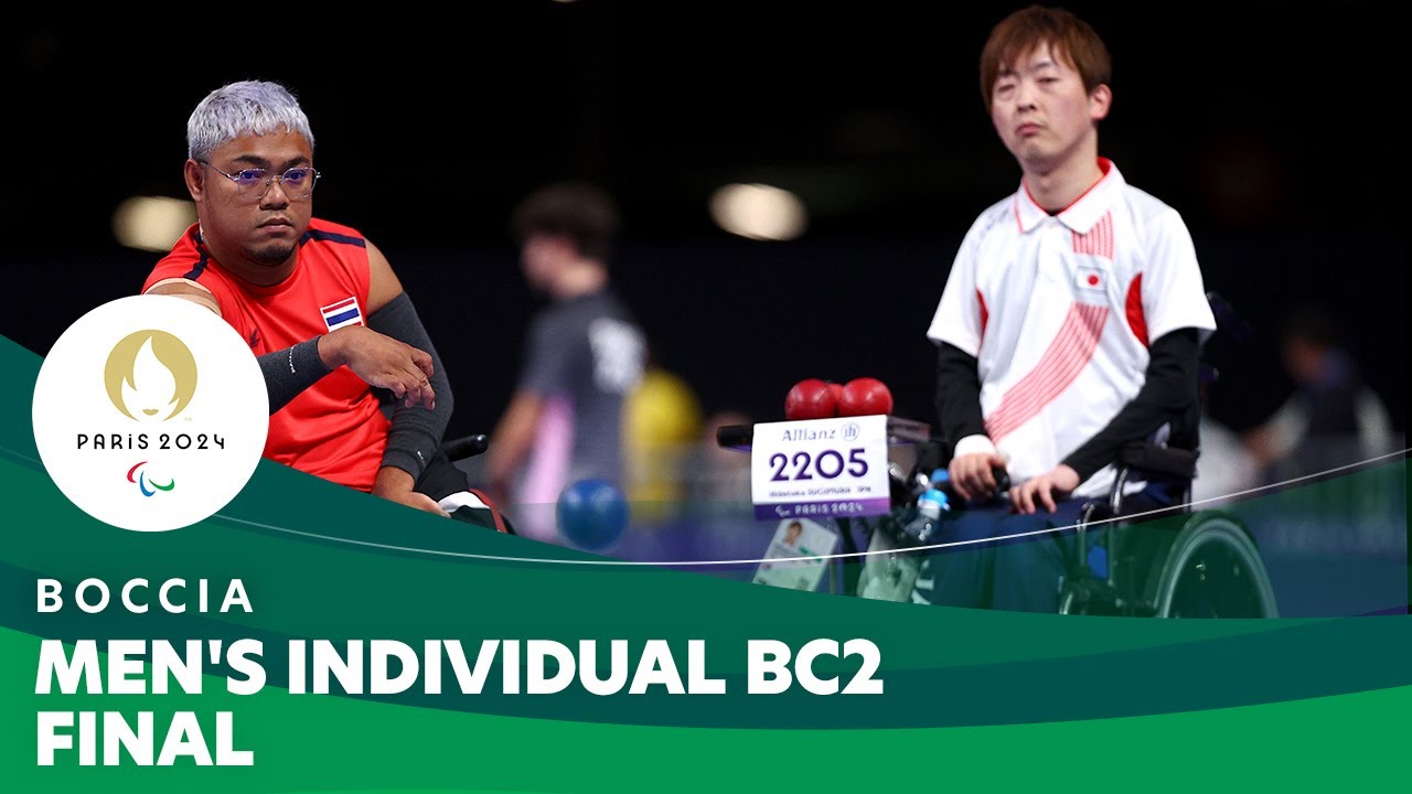 🇹🇭 Thailand's Worawut Saengampa Wins Men's Individual BC2 Final | Boccia - Paris 2024 Paralympics