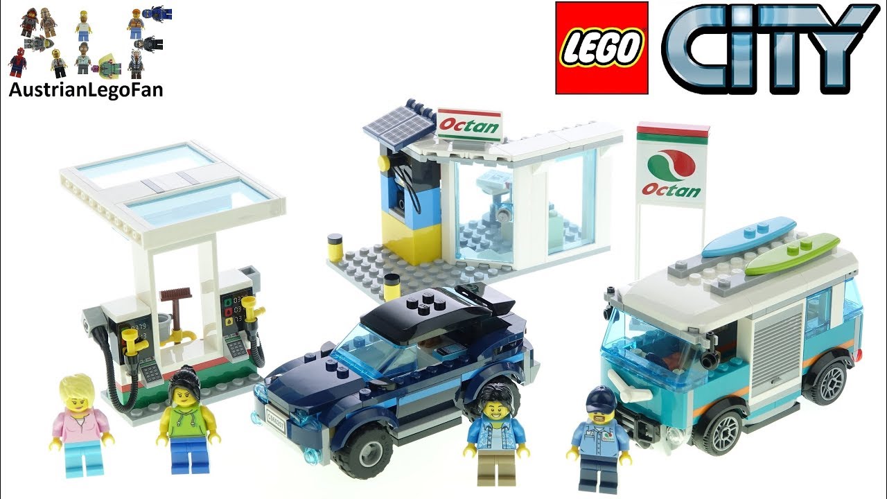LEGO City 60257 Service Station - Lego Speed Build Review