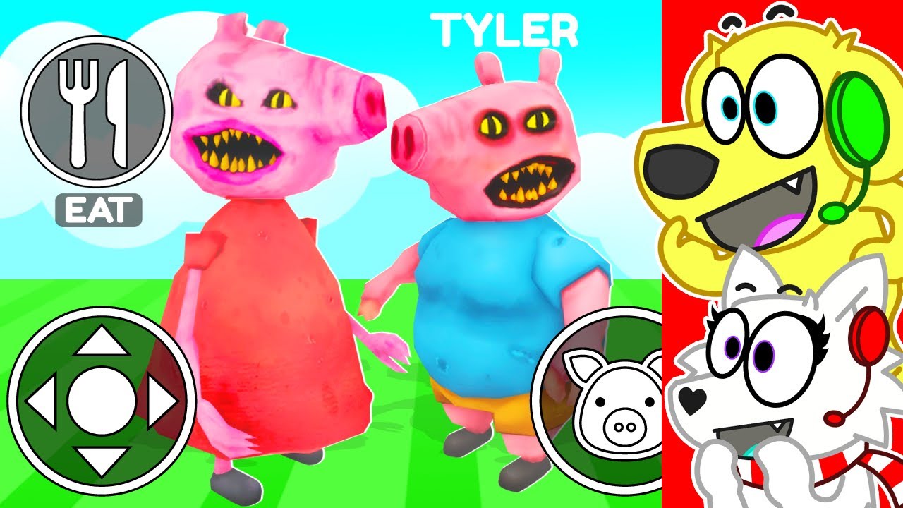 Играйте за HUNGRY PIGS в Roblox HUNGRY PIG! (НОВОЕ ОБНОВЛЕНИЕ)