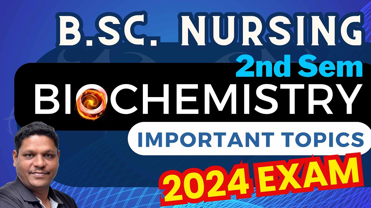 Most Important Biochemistry Topics for Bsc Nursing 2024 Exam