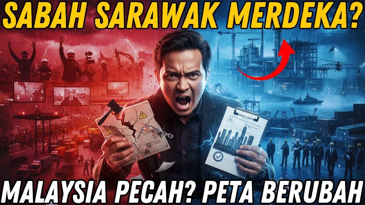 Sabah Sarawak Merdeka? Malaysia Pecah, Kalimantan Gabung RI?