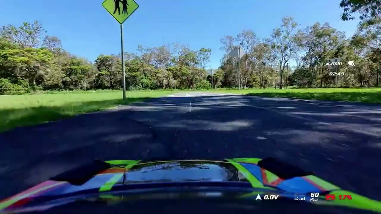 Testing new build of the FPV RC CAR