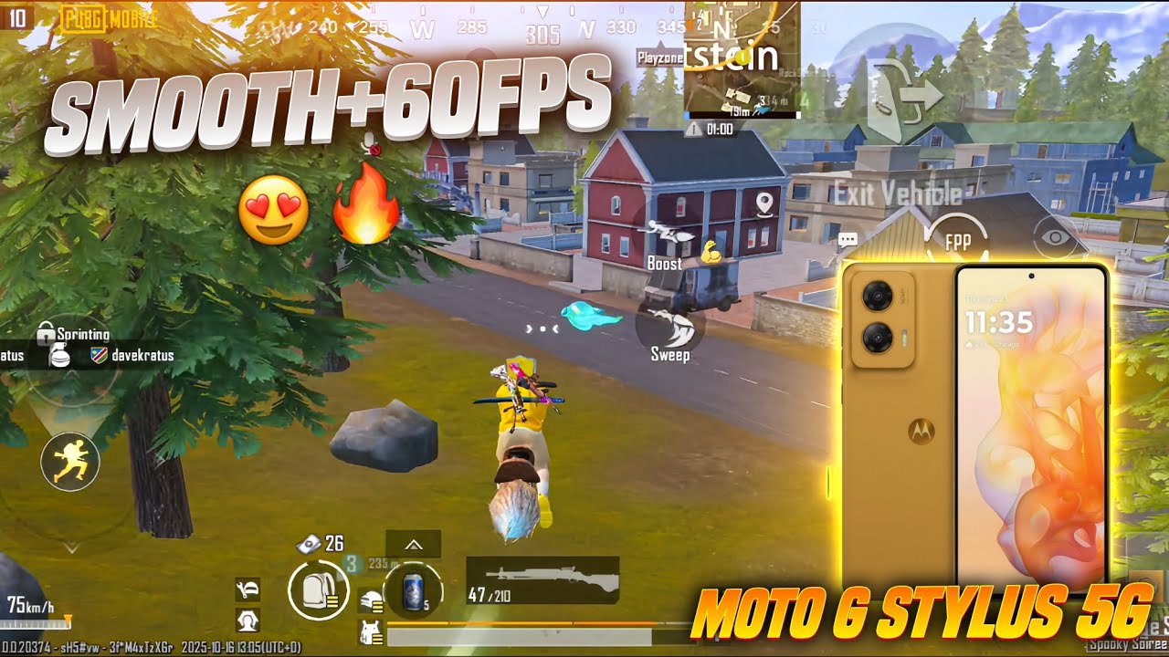 My New Best Livik Gameplay 😍🔥 | Motorola Moto G Stylus 5G 2024 Pubg Test