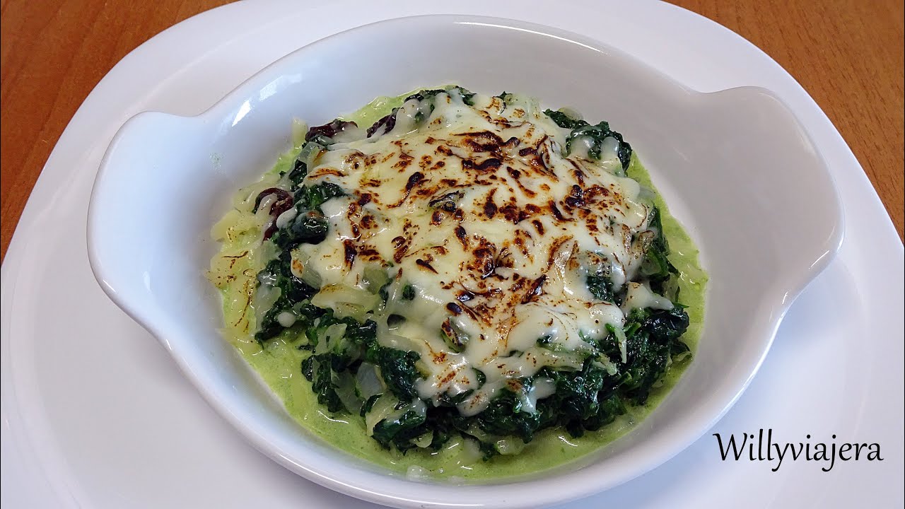 ESPINACAS A LA CREMA