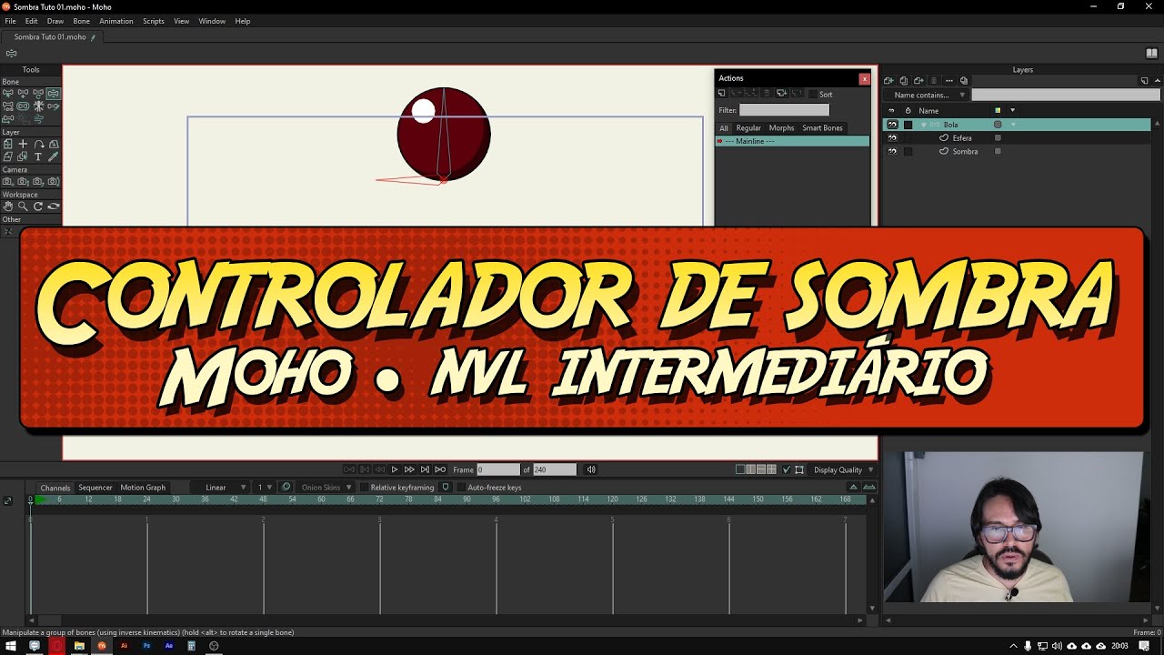 Como criar um Rig sombra Moho • nível intermediário
