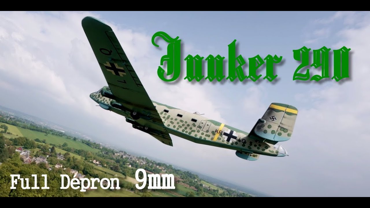 Junker 290 full dépron 9mm
