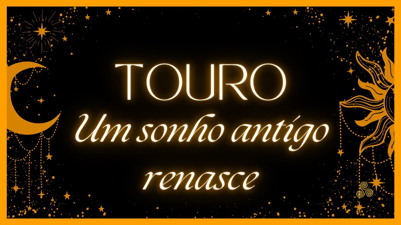 TOURO ♉️ O destino reabre uma porta que você já havia esquecido