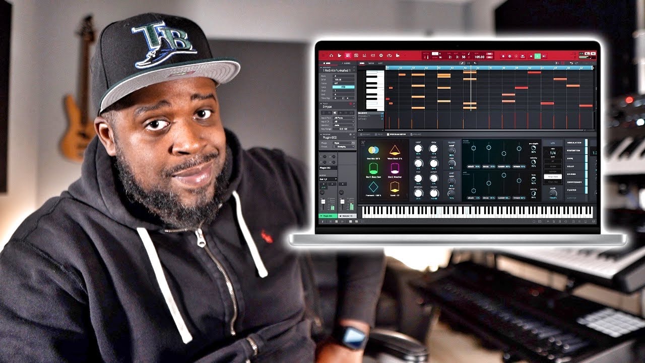 Создал сумасшедший бит с помощью MPC Software 🔥