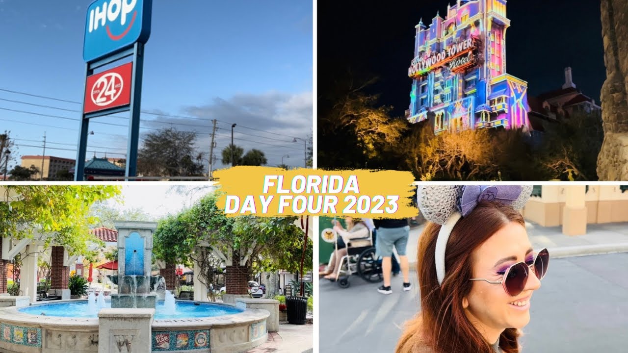 Florida Day 4: IHOP Breakfast, Winter Gardens & Hollywood Studios! Disney World 2023 🇺🇸