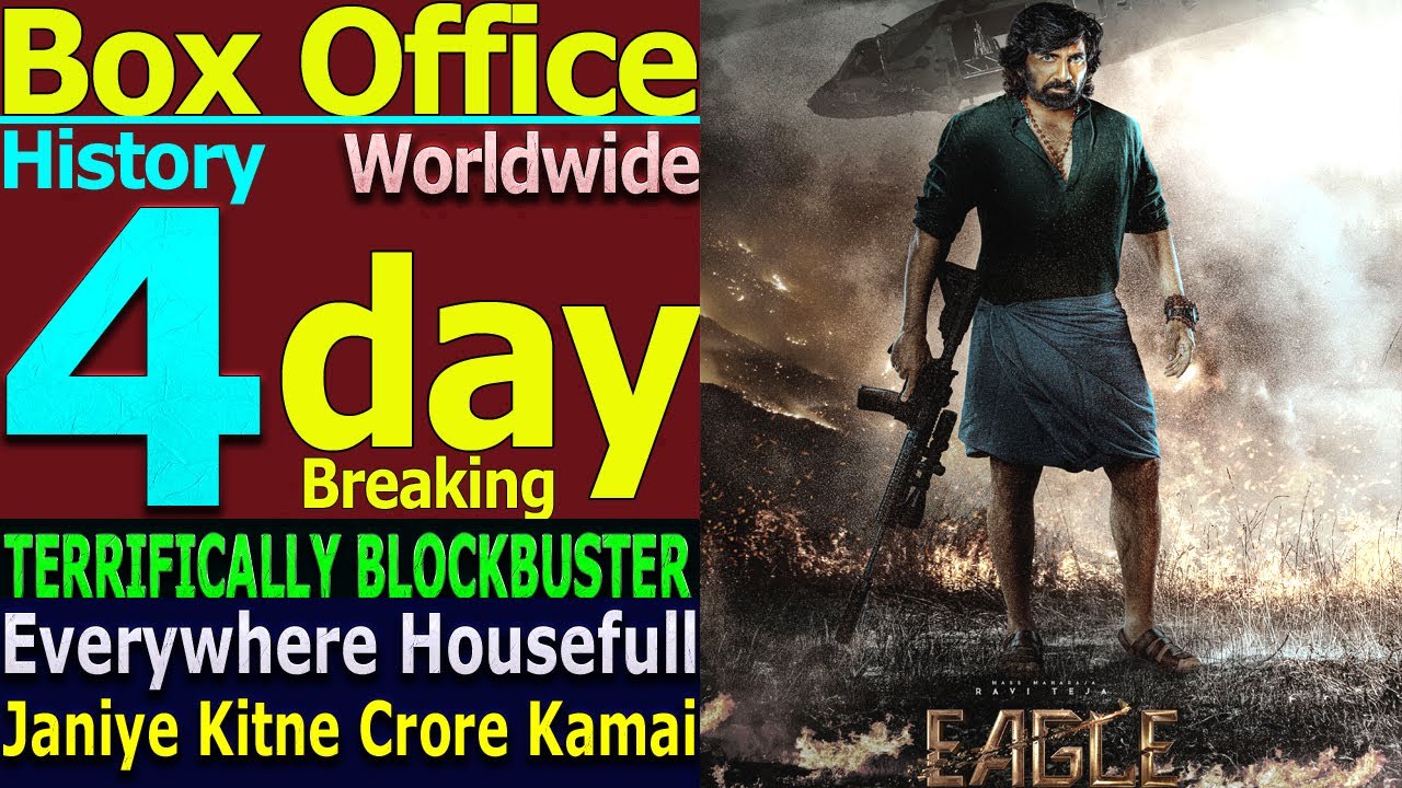 Eagle 4 Days Total Worldwide Box Office Gross Collection Running Successfully
