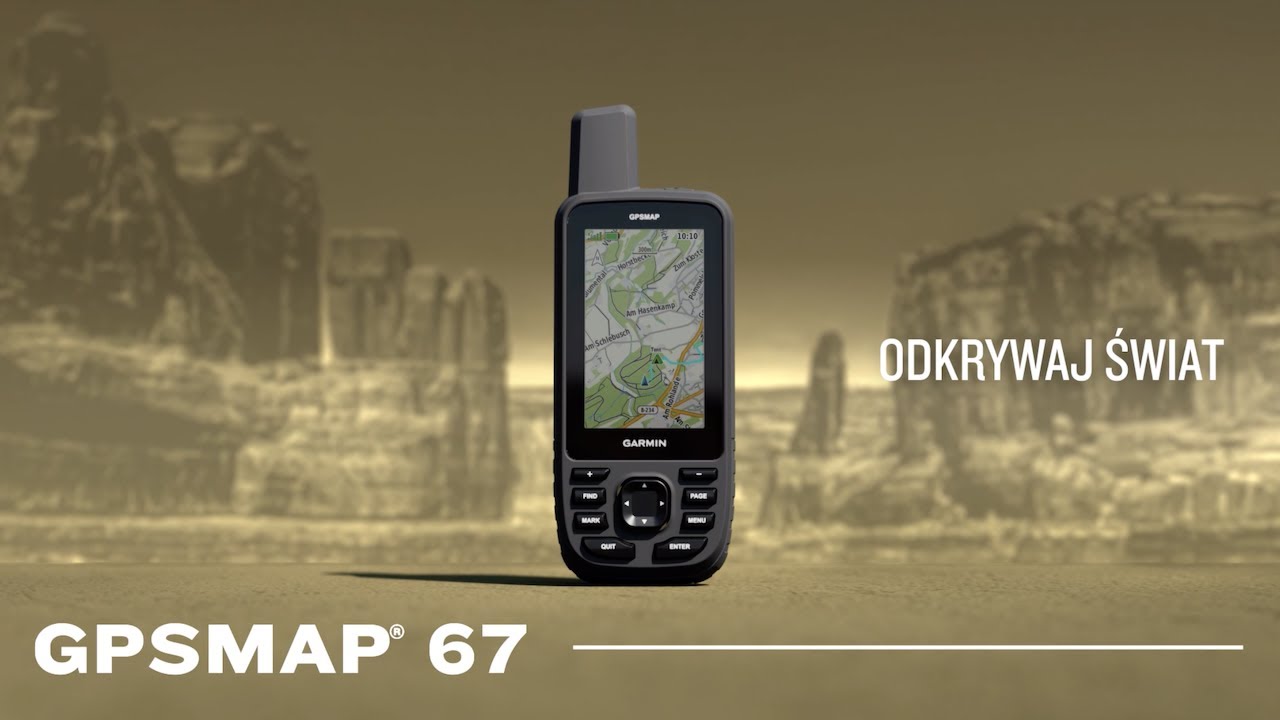 Garmin | GPSMAP 67 | Podręczne urządzenie nawigacyjne GPS