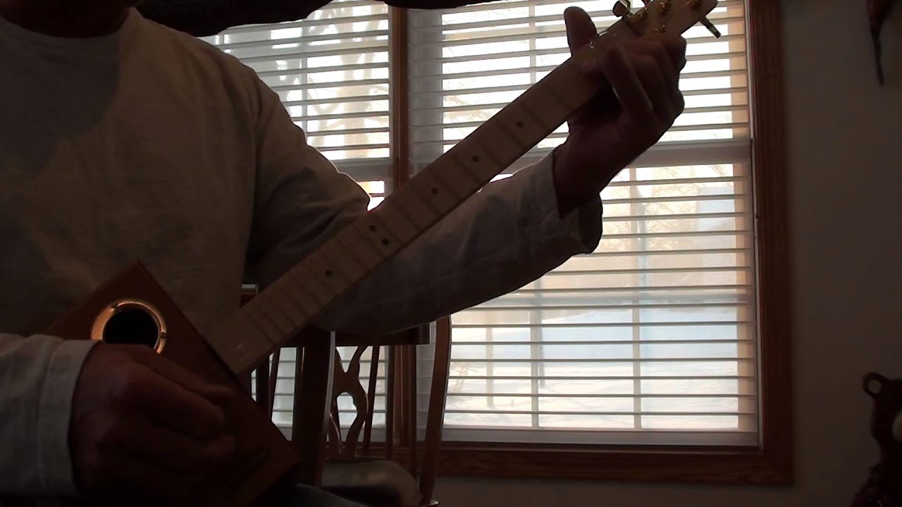 Cigar Box Guitar - Blues Lullaby - Tom Wigren