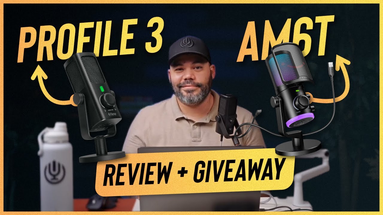 One of These Mics Could Be Yours (Giveaway Inside) | Fifine Profile 3 and AM6T Mic Reviews