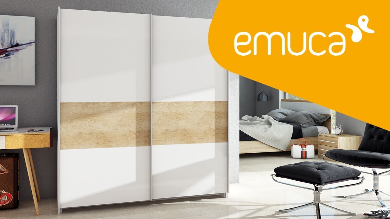 Cómo montar el sistema para puertas correderas Neco regulable colgado visto - Emuca