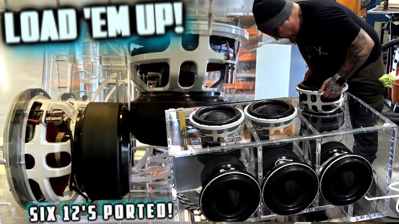 Loading The Subs - 6 12's in a big Bullet Proof 1