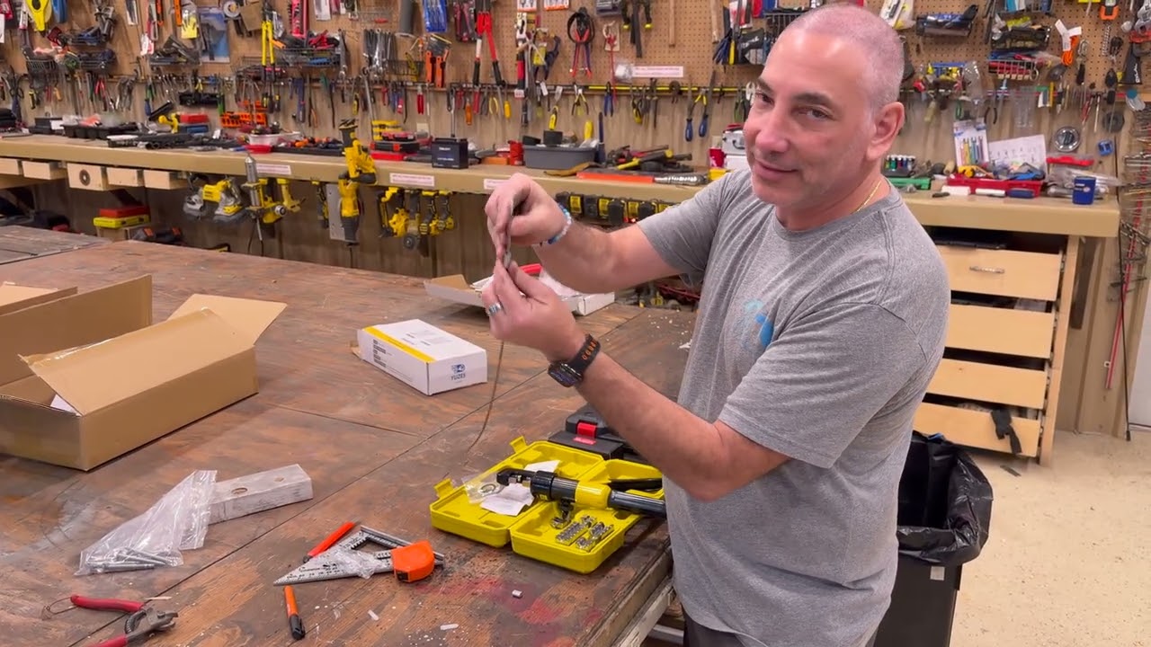 Hydraulic Crimper Tool Review & Unboxing    4K