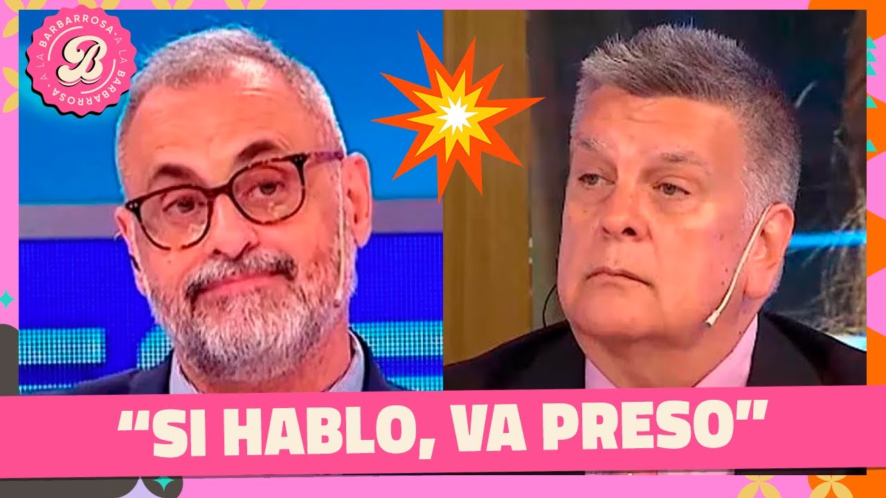 Luis Ventura habla en vivo y explota contra Jorge Rial | #ALaBarbarossa