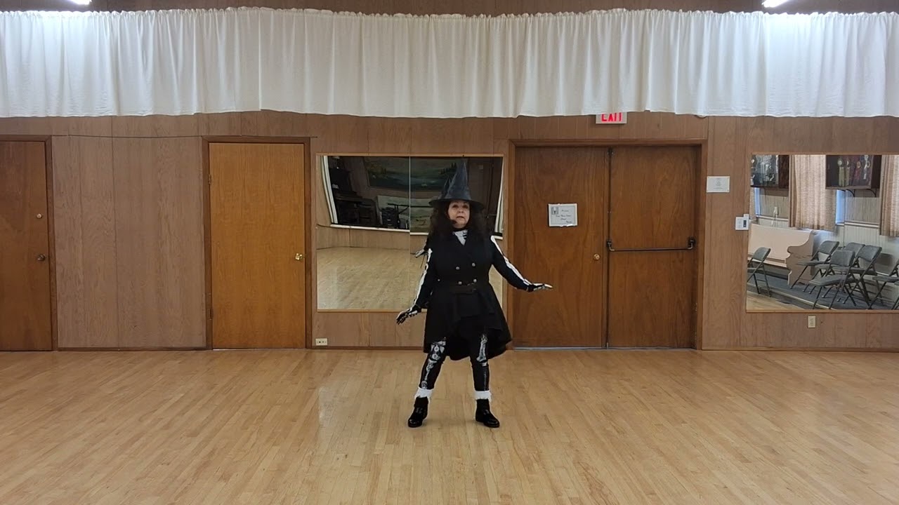 Halloween Hide and Seek Line Dance Tutorial