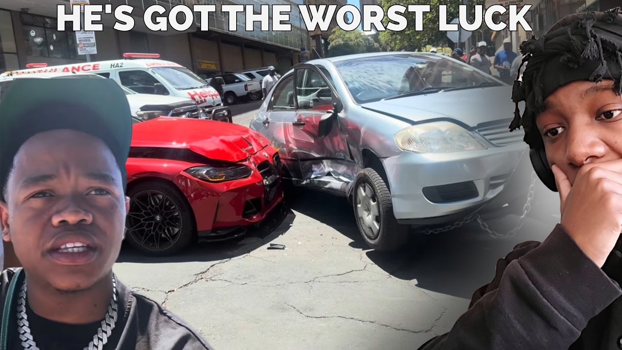 GHOST HLUBI CRASHED HIS G82!!! I FEEL SORRY FOR THE GUY!!!!