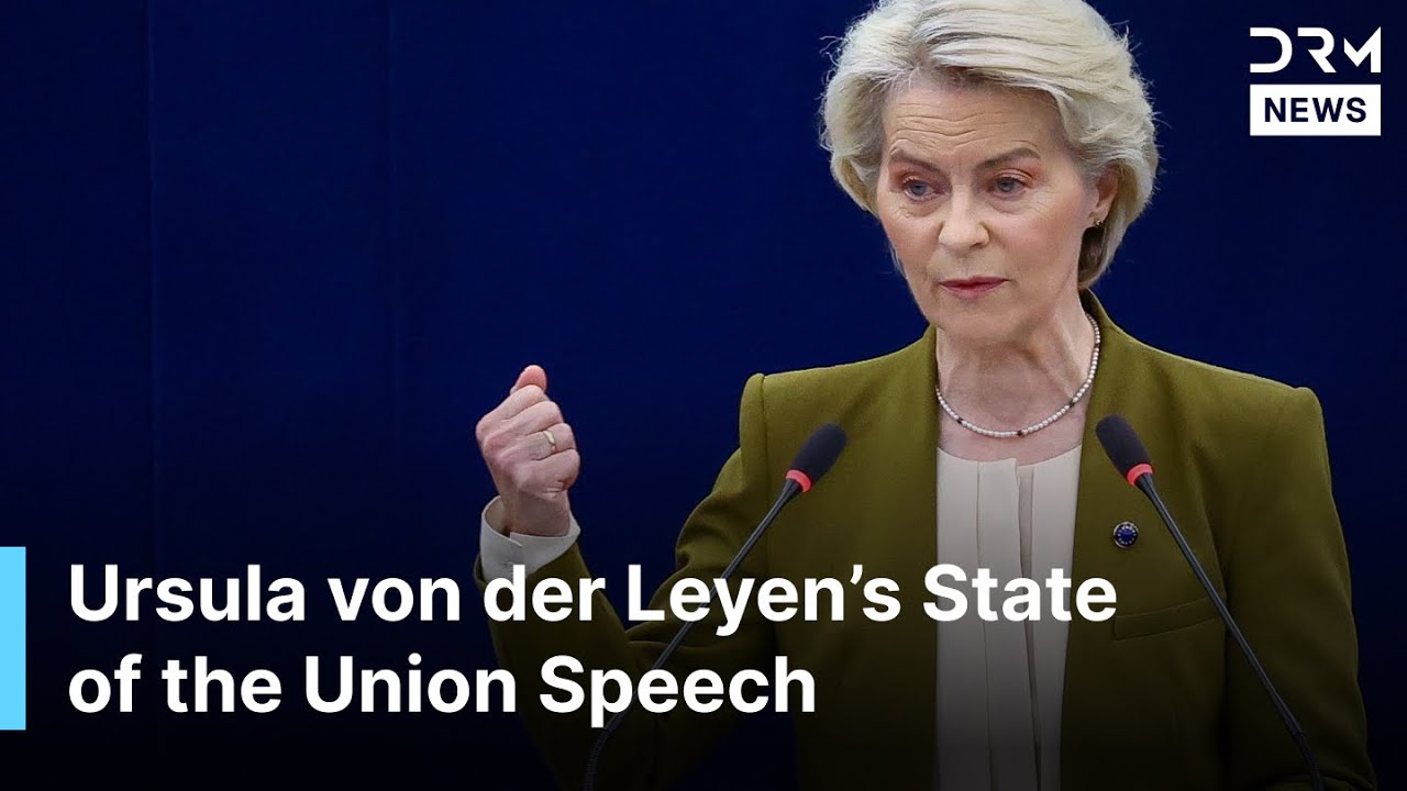 FULL SPEECH: Ursula von der Leyen Delivers Historic State of the European Union Address 2025 | AC1G