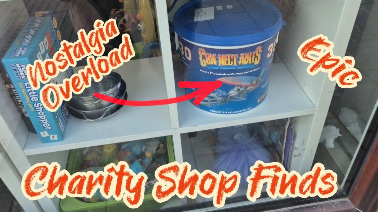 I found some EPIC RETRO TOYS in the charity shops this week
