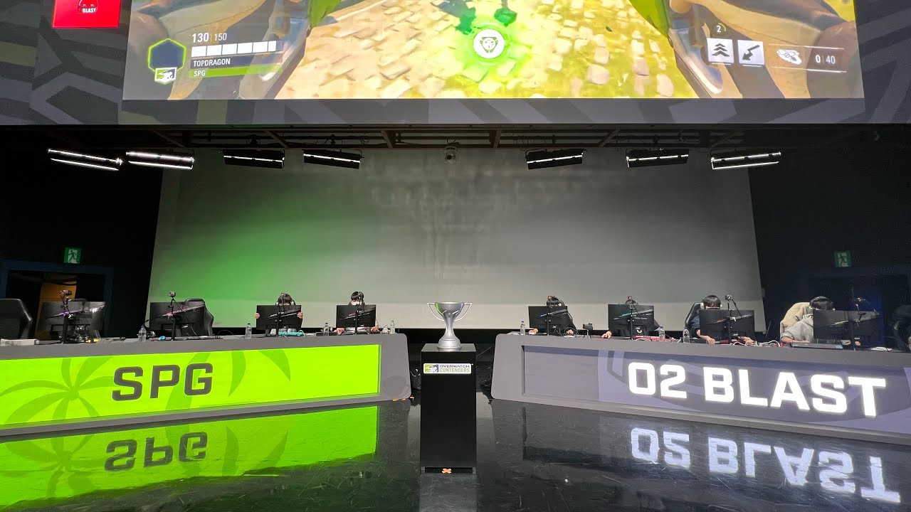 2022 Overwatch Contenders Korea Run It Back Champion Winning Moments Crowd Reaction