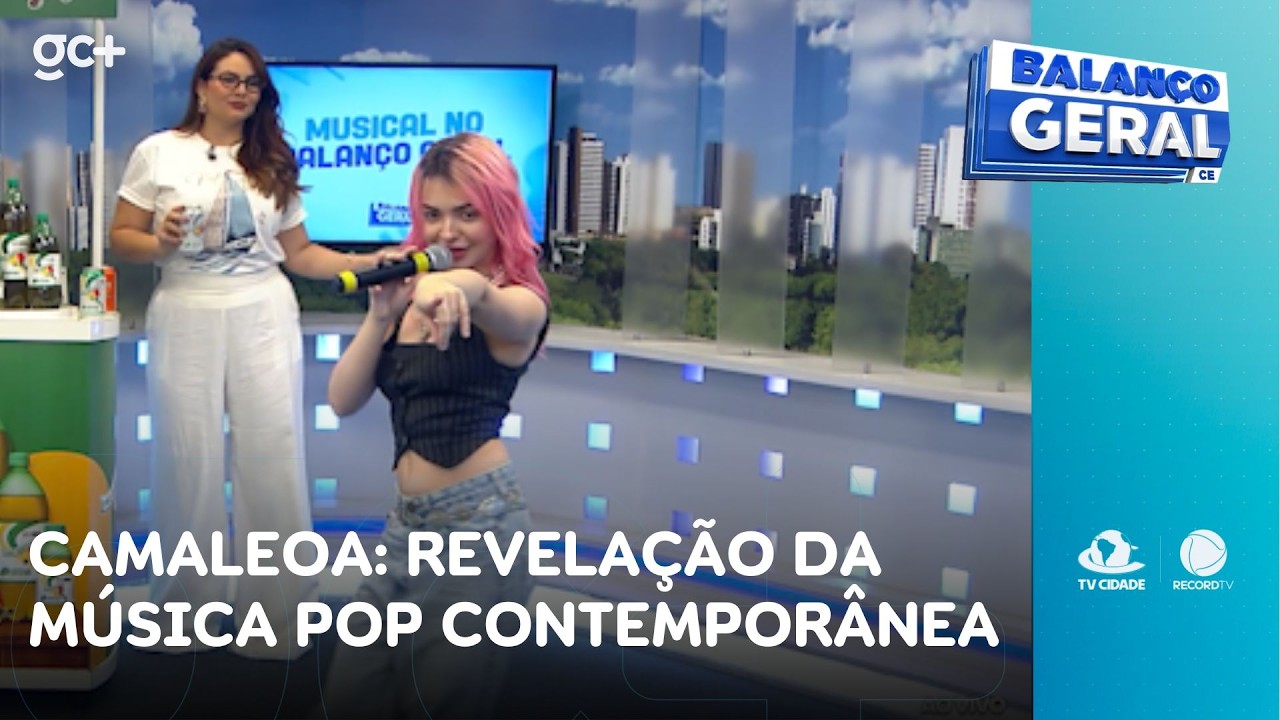 Camaleoa agita a nossa tarde com muita música | Balanço Geral CE
