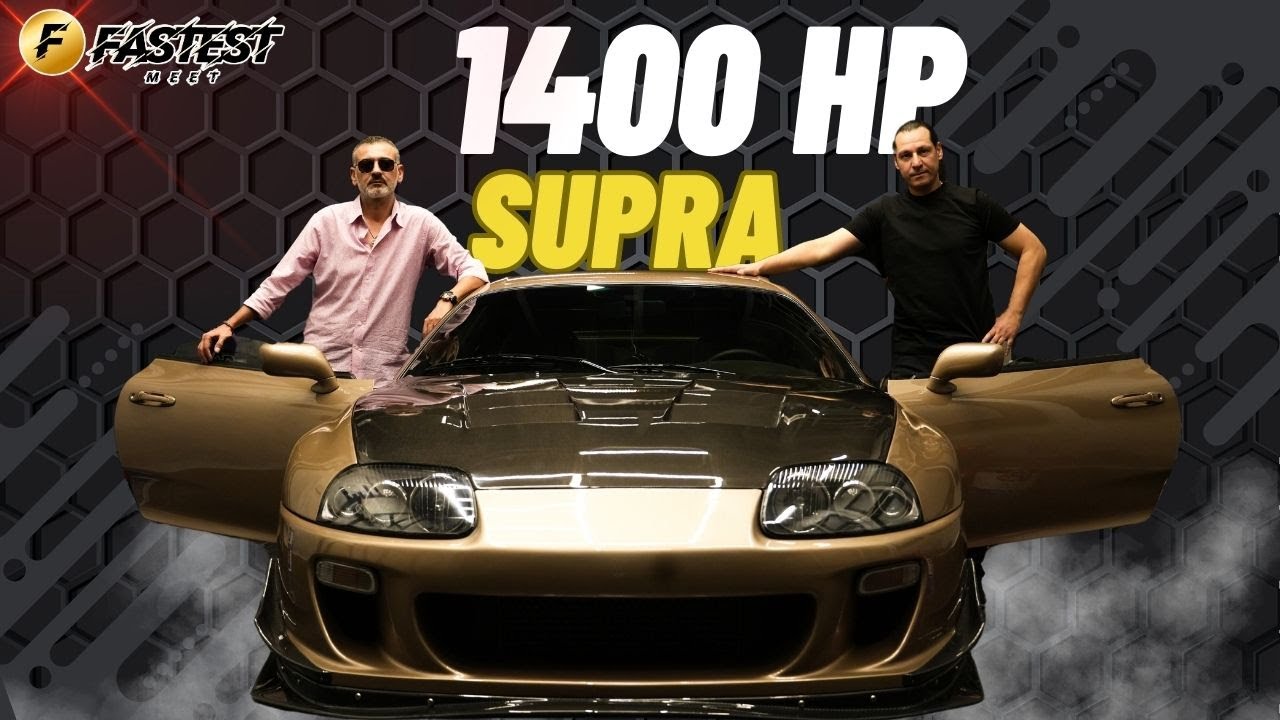 1400 HP SUPRA - DÖRT ÇEKER GİBİ GİDİYOR!