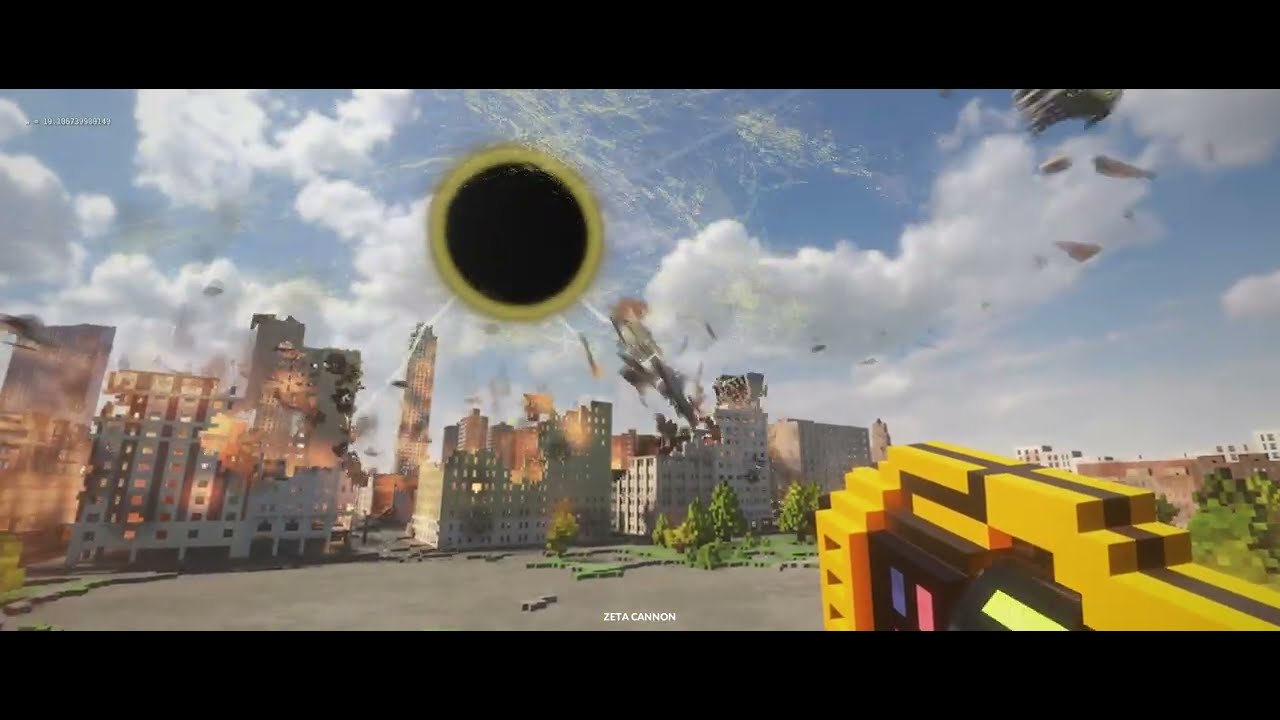 a blackhole sucked up New York