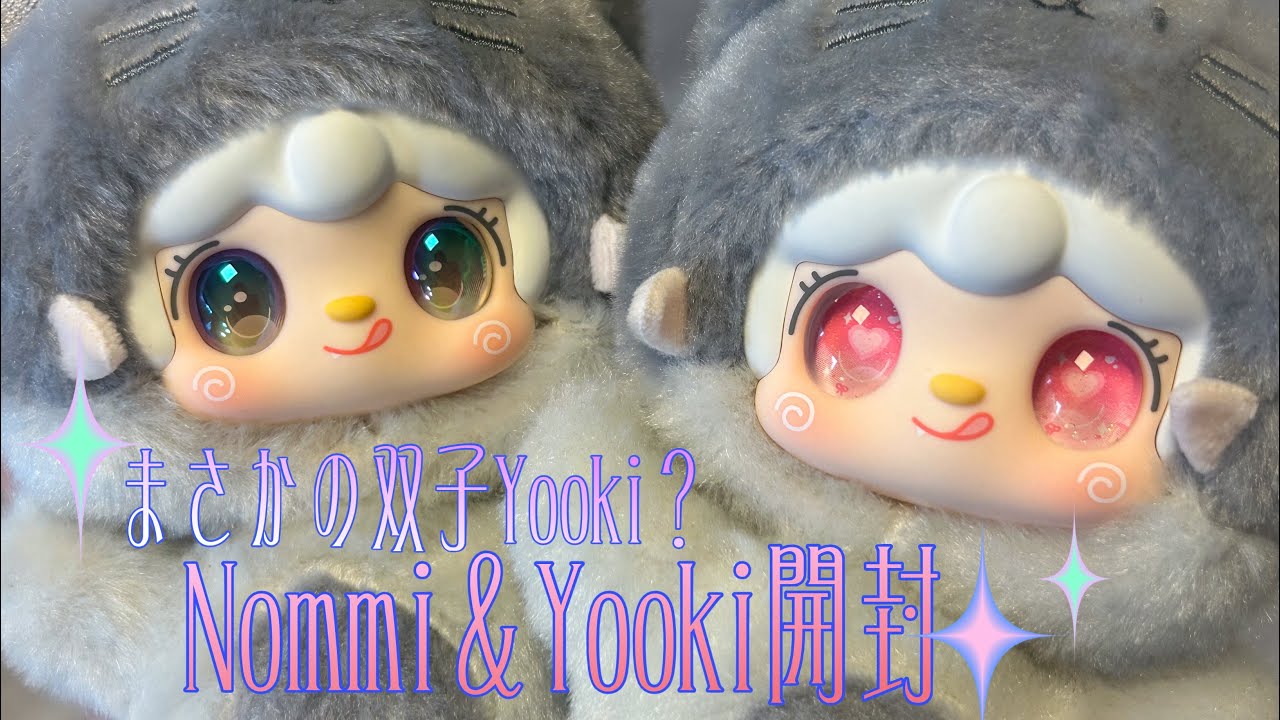 【まさかの双子Yooki？】Nommi ＆ Yooki ブラインドボックス開封動画