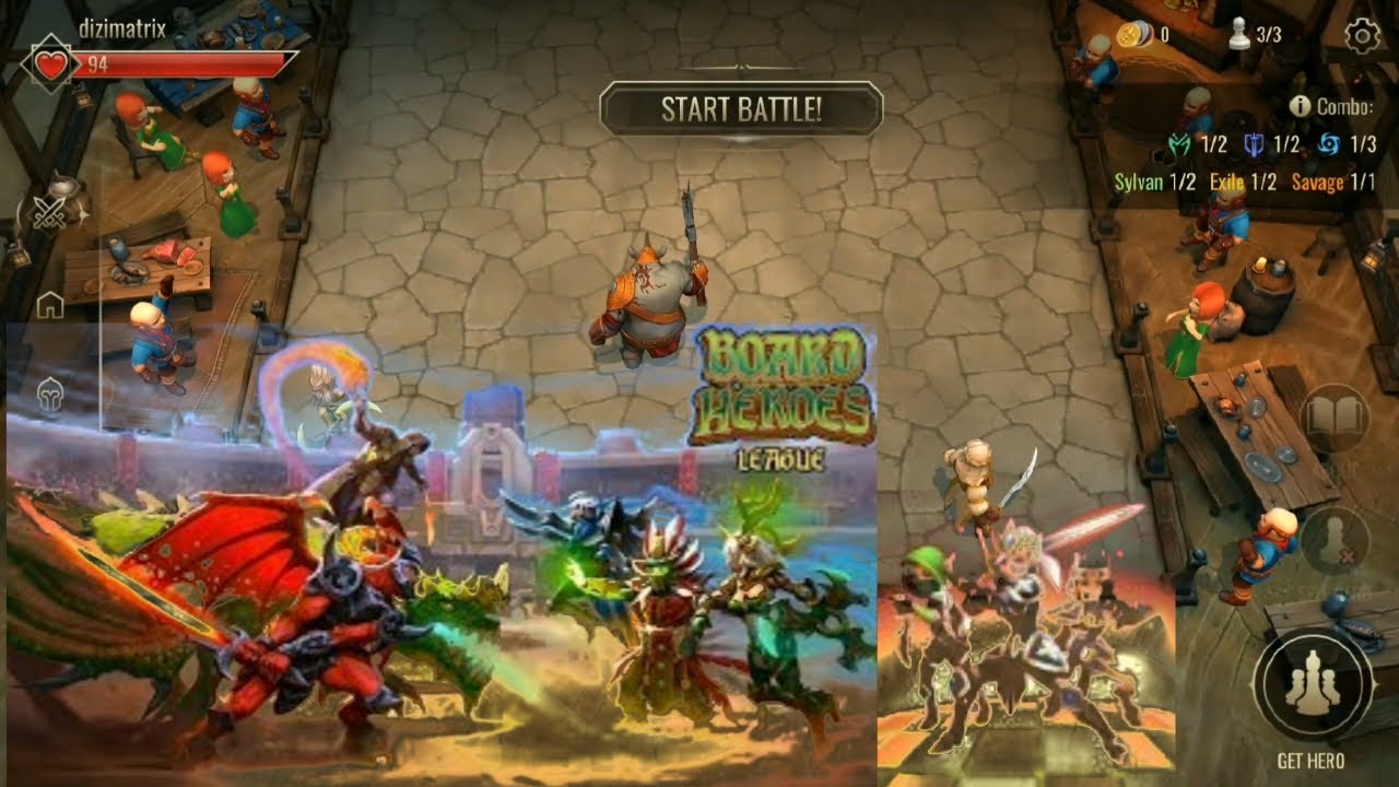 Board Heroes League Gameplay