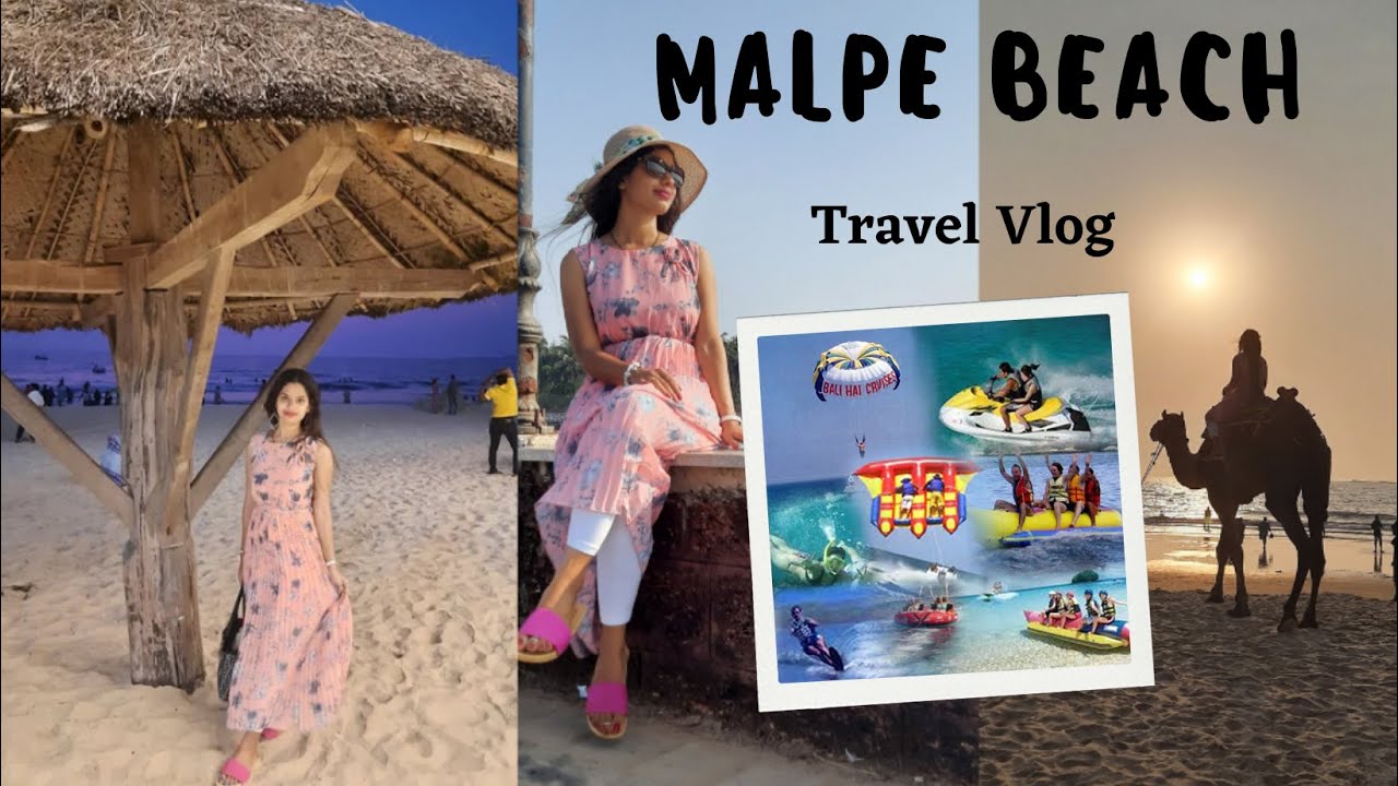 MALPE BEACH | WATER SPORTS | MALPE STREET FOOD | MALPE SEA WALK | TRAVEL VLOG | UDUPI | ಮಲ್ಪೆ ಬೀಚ್ |