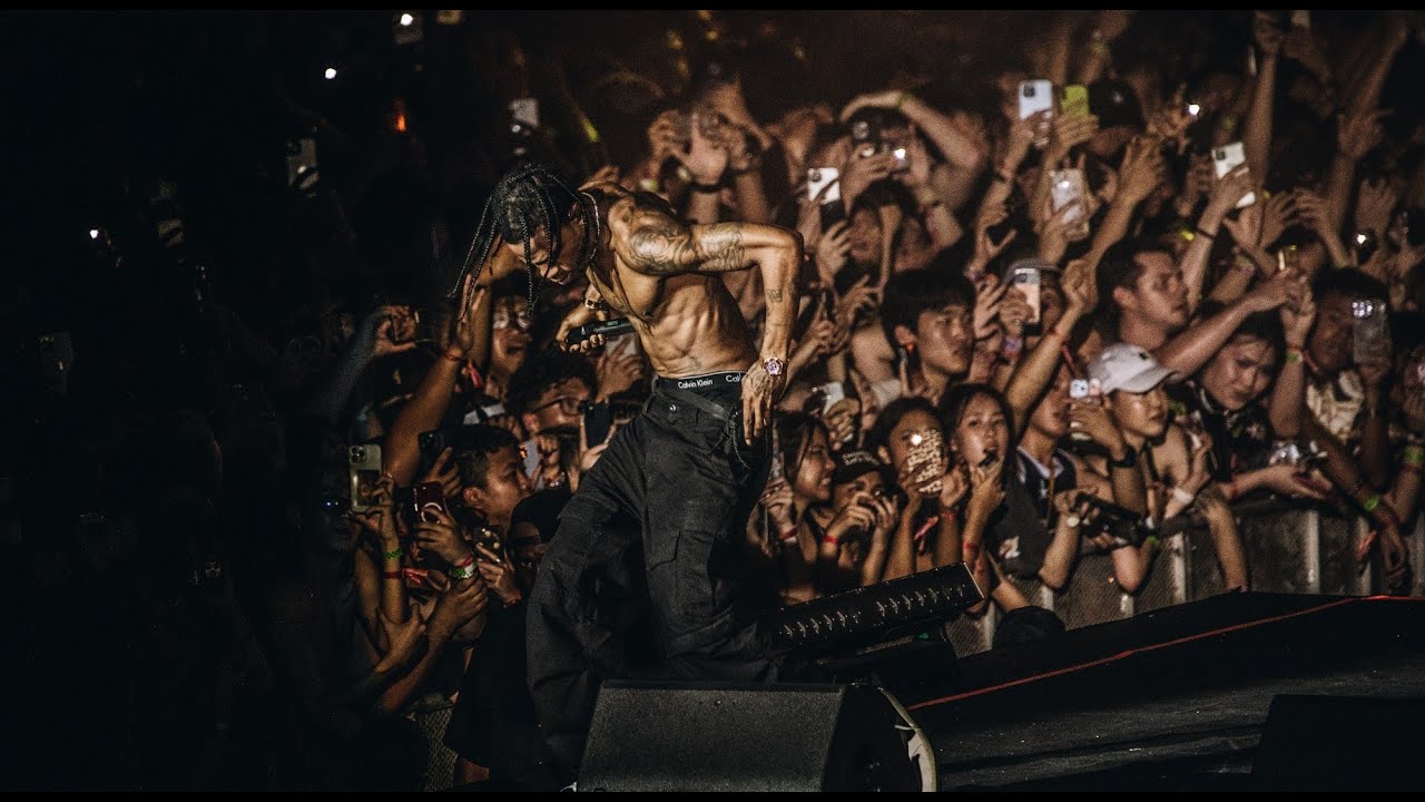 Travis Scott - Butterfly Effect LIVE @ Rolling Loud Thailand 2023