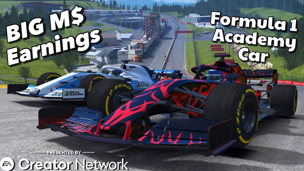 Гонка на выносливость для автомобилей Formula 1 Academy 🤑 БОЛЬШАЯ валюта