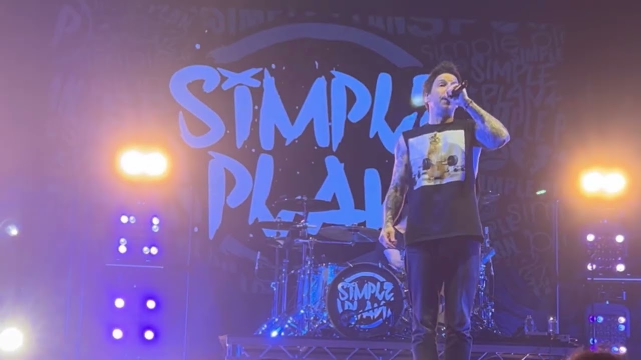 Simple Plan- Welcome to my life LIVE Manchester 2025