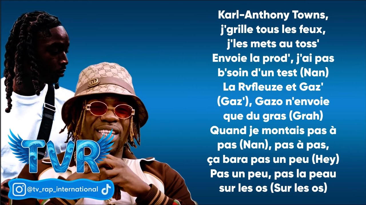 Gazo x La Rvfleuze - KAT (Paroles/Lyrics)