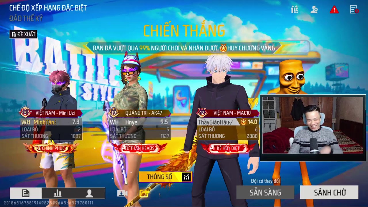 🔴 [LIVE] Free Fire Việt Nam – Thầy Giáo Hậu Chơi Cùng Học Sinh