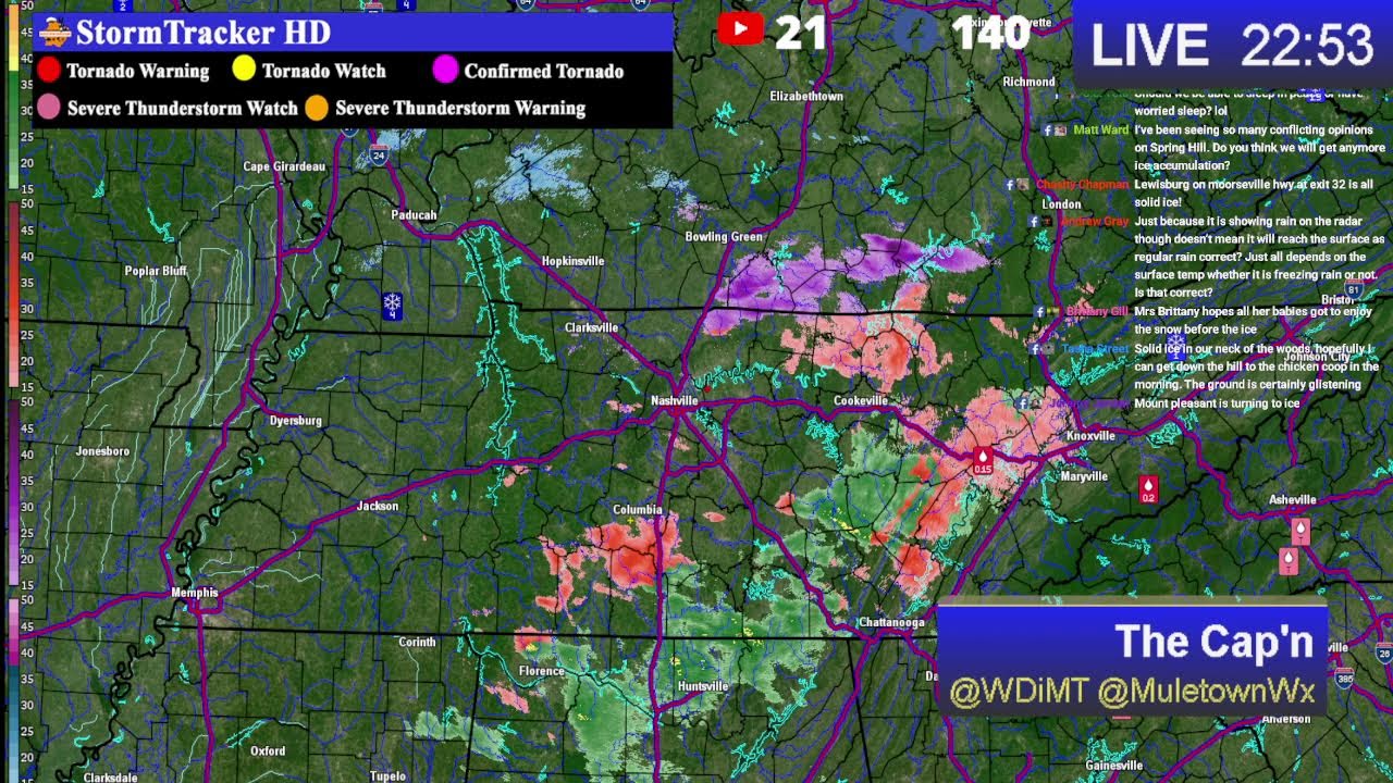 WDiMT Live w/The Cap'n! Winter Storm *insert cutsey name here* Coverage