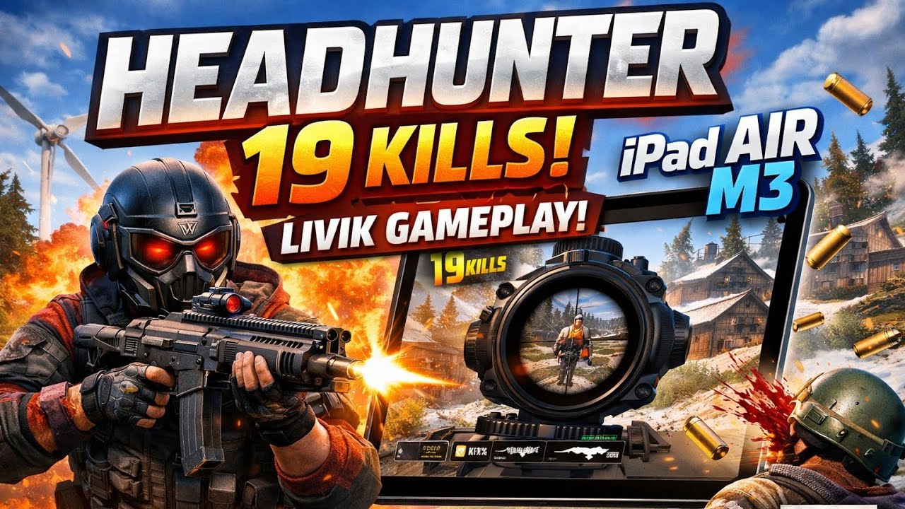 Headhunter Mode ON 🔥 | 19 Kill Livik Rush