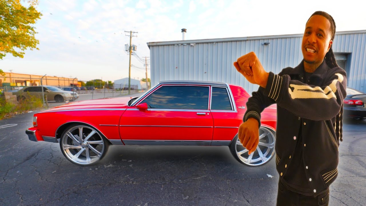 FIRST DRIVE IN MY 1986 BOX CHEVY LANDAU ON 26s