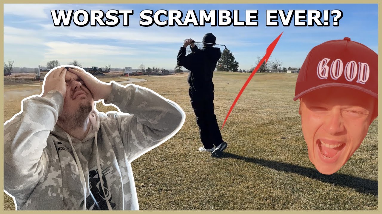 WORST SCRAMBLE EVER??? EP. 2 LEFT RIGHT GOLF