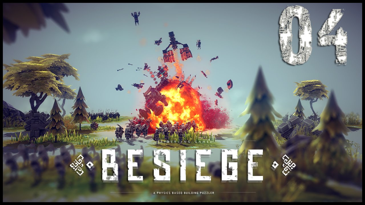 Besiege - E04 'Cannon Wall'