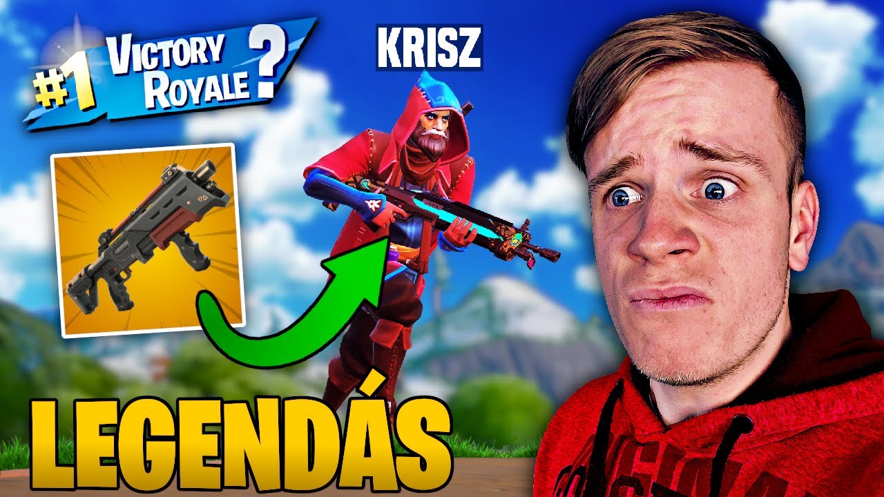 CSAK LEGENDÁS FEGYVEREKKEL LŐHETÜNK! 😱 | Fortnite #27