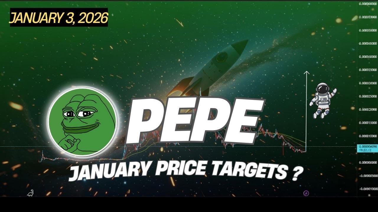 Pepe coin January Price Targets? Pepe coin price prediction 2026 | Pepe coin news today Jan 3, 2026