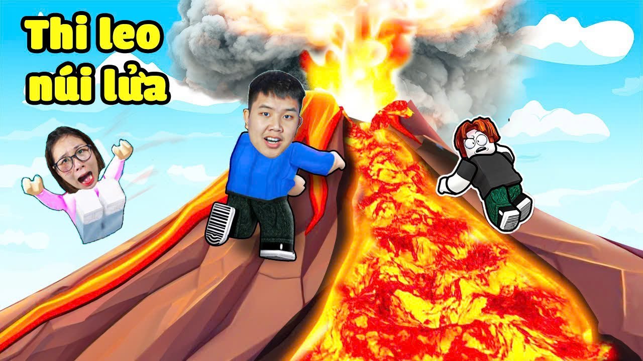 Thi leo lên đỉnh ngọn núi lửa cao 1000m nóng nhất thế giới bqThanh Thắng Ốc