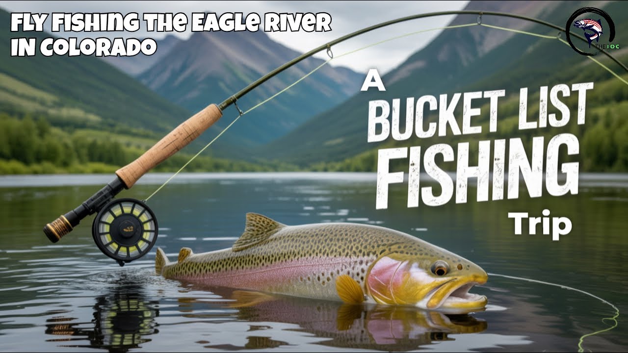 Fly Fishing For Trophy Trout On The Eagle River Near Vail, Colorado