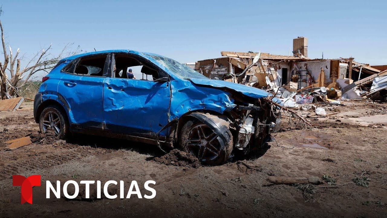 Un potente tornado deja devastaci&oacute;n y da&ntilde;os en Oklahoma | Noticias Telemundo